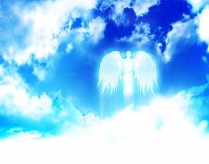 angel in the sky