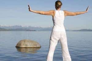 Woman Meditating